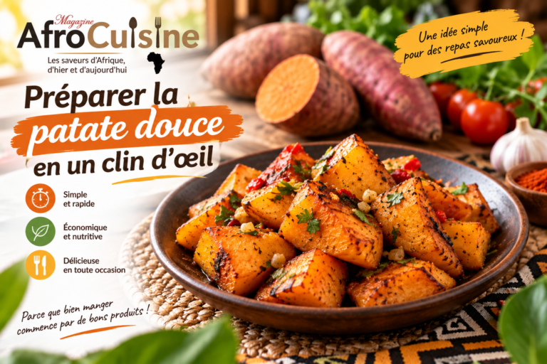 Cuisson patate douce : comment la préparer rapidement ?